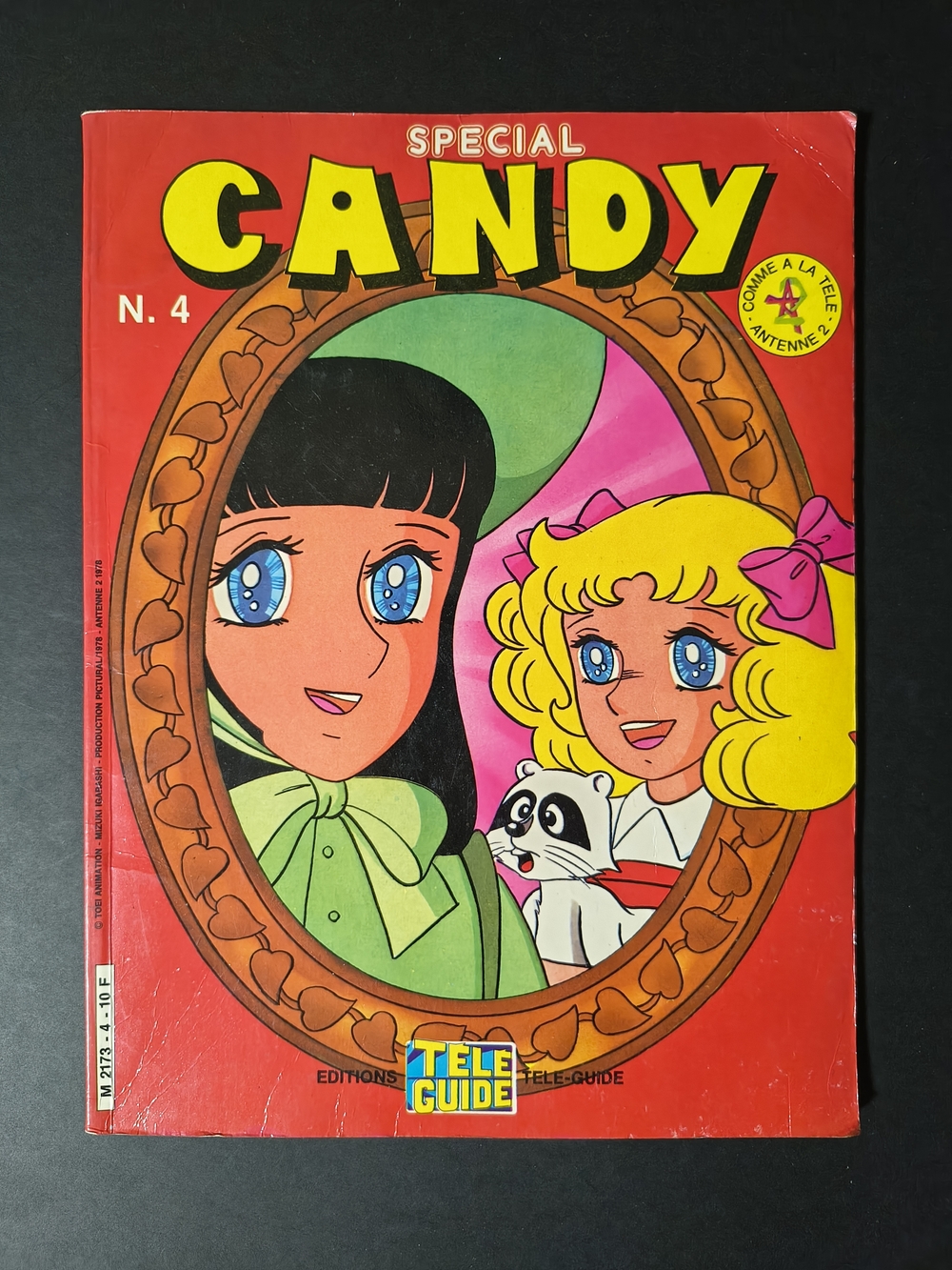 SPECIAL CANDY  N°4  1978 TELE GUIDE A2 Couverture souple -recré A2-BD-magazine!